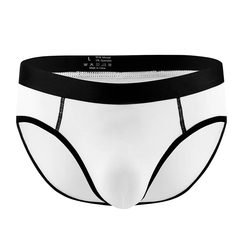 Boxer Shorts Modal - กางเกงในชายเซ็กซี่ชุดชั้นในแยกกระเป๋ายก Modal Boxer กางเกงขาสั้นแฟชั่น Breathable ต่ําเอวกางเกงใหม่
