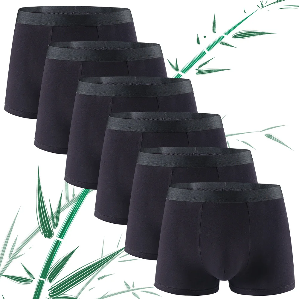 ชุดชั้นในชาย 6 ชิ้น ผลิตจากใยไ - Boxer Shorts Modal บทวิจารณ์และราคา